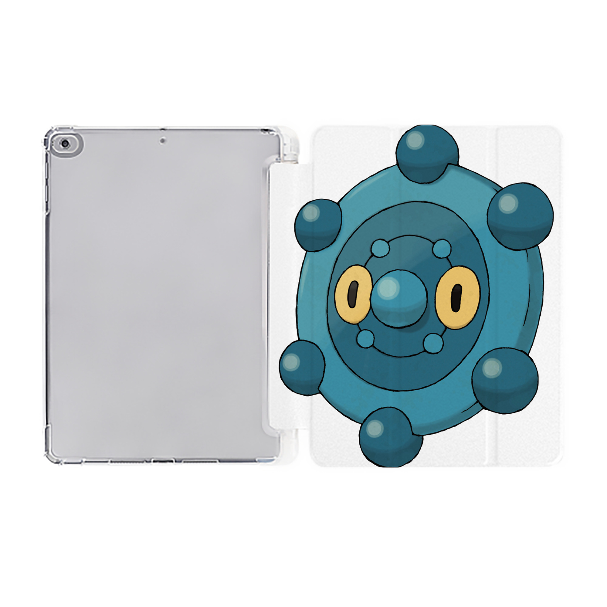 （画像用） ポケットモンスター Pokémon IPad ケース ペン収納付き 三つ折りスタンド PUレザー×シリコン 対応機種9.5/10.5/10.9インチ